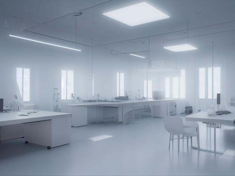 תאורה לחדר נקי, תאורה מיוחדת חדרים נקיים ולמעבדות - קלין פלואו
